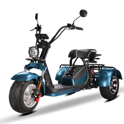 2000W EEC 60V 20AH 시티코코 전기 스쿠터 넓은 타이어 및 사용자 정의 색상 지원