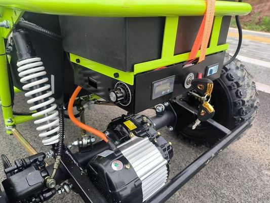 스피드 1000W 샤프트 드라이브 가 카트 듀얼 수압 디스크 브레이크 및 조정 가능한 좌석