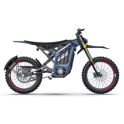 커스터미즈 지원 6000W 40Ah 풀 서스펜션 전기 더트 바이크 72V 80KM/H 에바이크