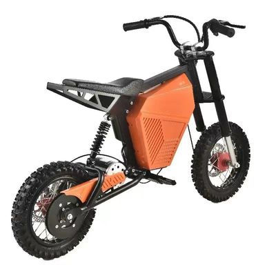 36V 전기 오프로드 오토바이 500W 모터 파워 30km/h 속도 장거리 능력