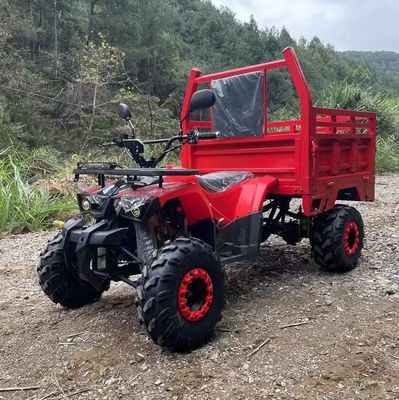 농장 ATV Aotong 125cc/150cc 트레일러와 화물 상자 2WD 4WD 오프로드 ATV 전압 12V