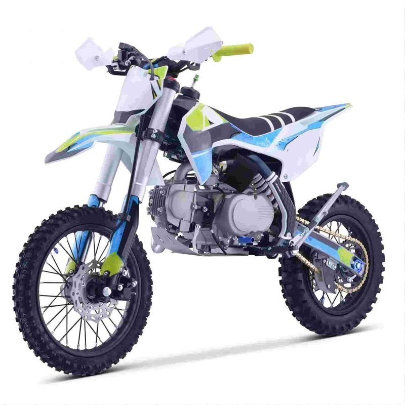 125cc 가스 전동 4타크 CE 더트 자전거 모터사이클 모토크로스 피트 자전거 야외 재미