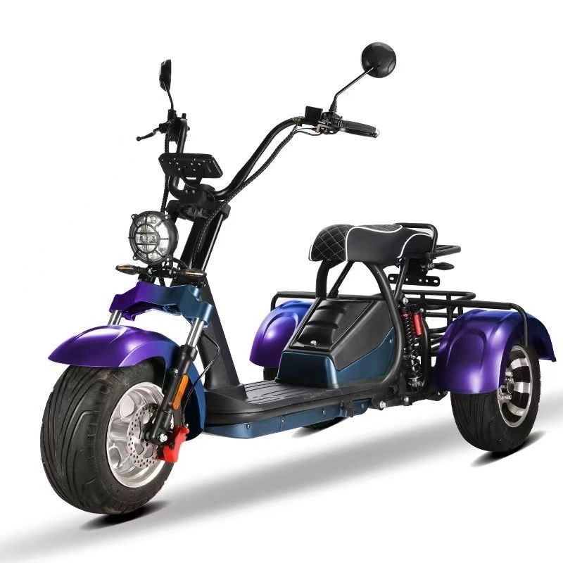 2000W EEC 60V 20AH 시티코코 전기 스쿠터 넓은 타이어 및 사용자 정의 색상 지원