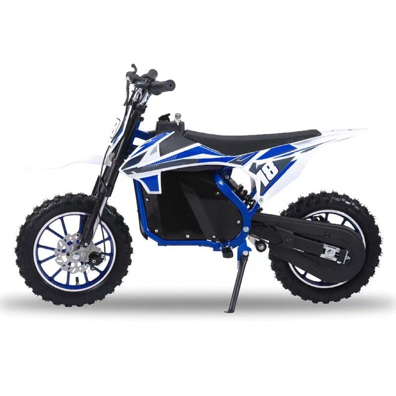36V 전기 키즈 핏바이크 500W 최대 속도 40km/h 더트바이크 모토 크로스 미니 오토바이크