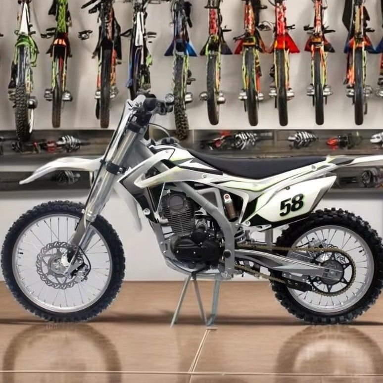 250cc 오프로드 모험용 모토 모터바이크 디자인 최대 속도 100km/h 전기 시작