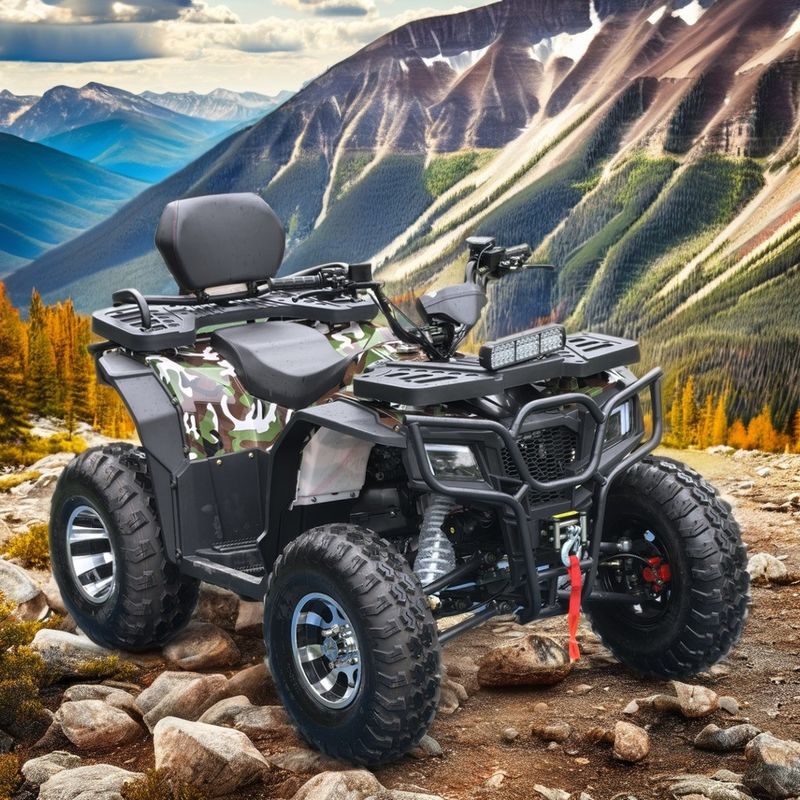 실린더 번호 1 자동 4WD ATV 250cc 150cc 쿼드 자전거 전기 시작 모토 ATV 4x4