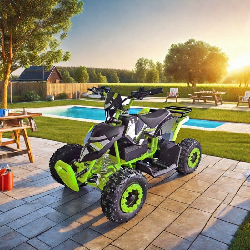 어린이용 전기 미니 ATV 쿼드바이크 36V 500W 모터와 600-1000mm 휠베이스