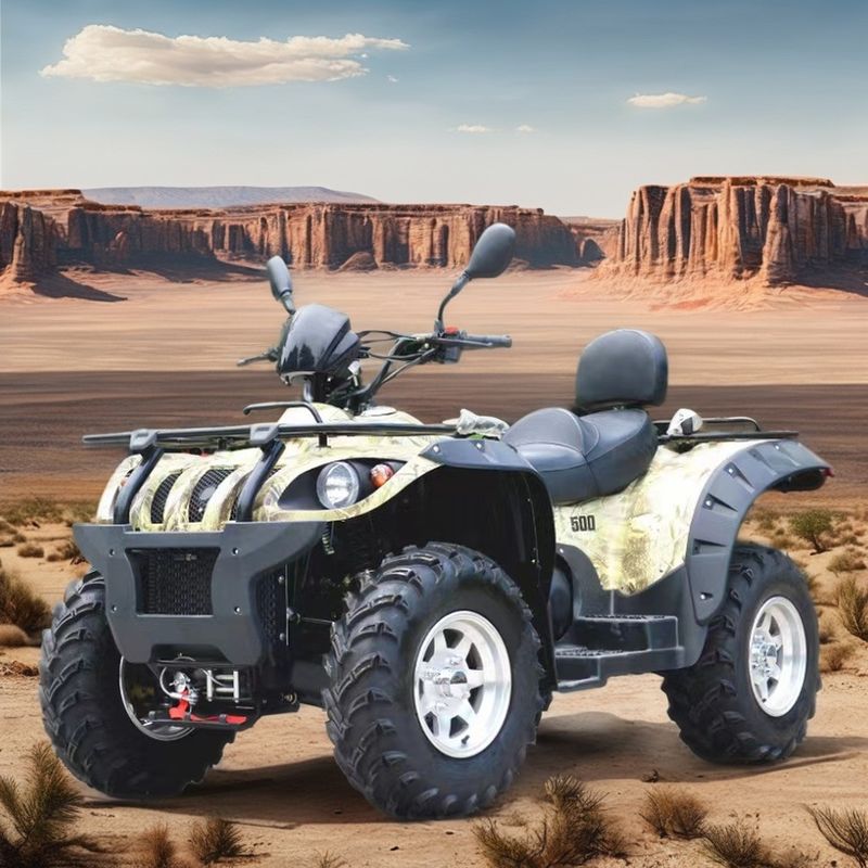 강력한 500cc 엔진 12V 전압 ATV 4*4 성인 오프로드 UTV 모터사이클