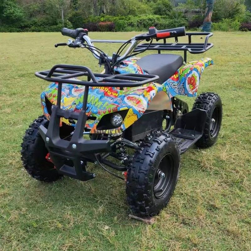 어린이용 500W 미니 쿼드 ATV 800W 1000W 전기 전동 변속 체인 드라이브